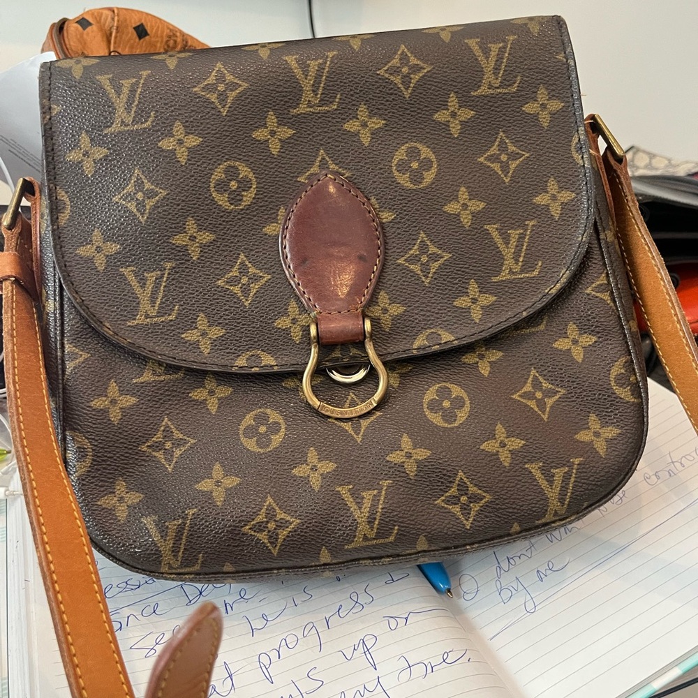 Louis Vuitton Brown Monogram Crossbody Bag